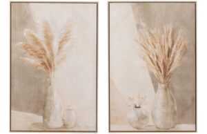 Set dvou obrazů J-Line Palaoa 92 x 62 cm