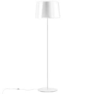 Bílá kovová stojací lampa Pedrali L001ST/BA