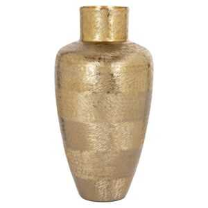 Zlatá kovová váza Richmond Joah 39 cm