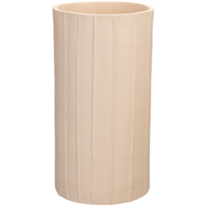 Béžová kovová váza DUTCHBONE RANDER 16 cm
