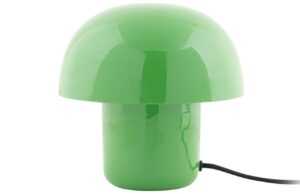 Time for home Zelená kovová stolní lampa Champignon mini