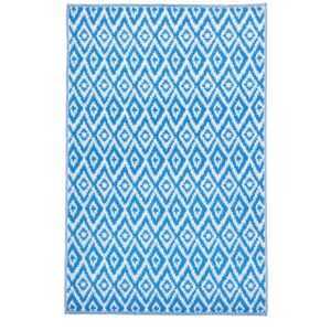 Modro-bílý koberec Bizzotto Rombus 120 x 180 cm