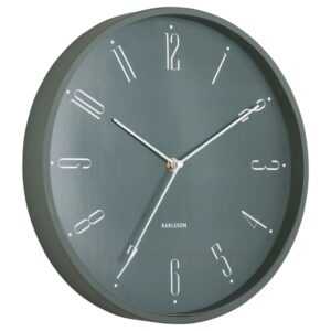 Time for home Zelené nástěnné hodiny Grand 30 cm