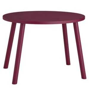 Nofred Vínově červený dětský stolek Mouse 60 x 46 cm