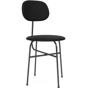 Audo CPH Černá čalouněná jídelní židle AUDO AFTEROOM II.