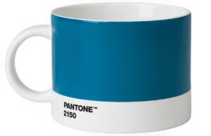 Modrý porcelánový hrnek Pantone Blue 2150 475 ml