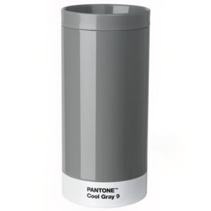 Šedý kovový termohrnek Pantone Cool Gray 9 430 ml