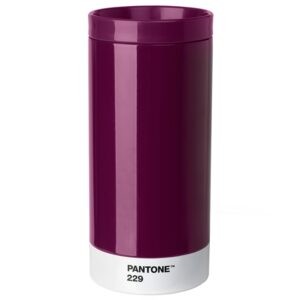 Fialový kovový termohrnek Pantone Aubergine 229 430 ml