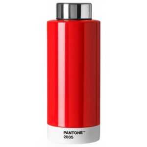 Červená kovová termoláhev Pantone Red 2035 530 ml