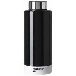 Černá kovová láhev Pantone Steel Black 419 630 ml