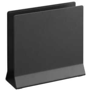 Černý kovový stojan na notebook Yamazaki Slim 16 x 5