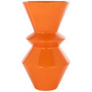 Oranžová keramická váza Richmond Leana 41 cm