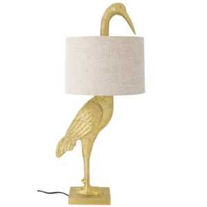 Zlatá stolní lampa Bloomingville Heron 73 cm